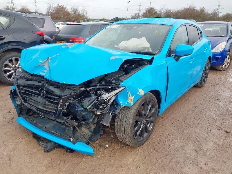 2015 MAZDA 3 2.0 SPORT NAV 5DR for sale at Copart BRISTOL