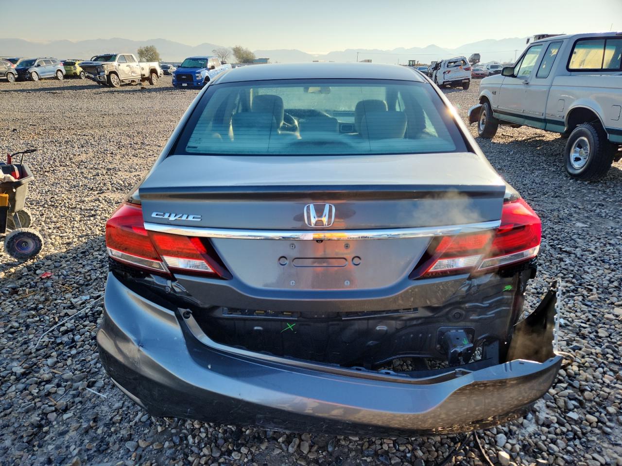 2013 Honda Civic Exl VIN: 2HGFB2F95DH569290 Lot: 85509165