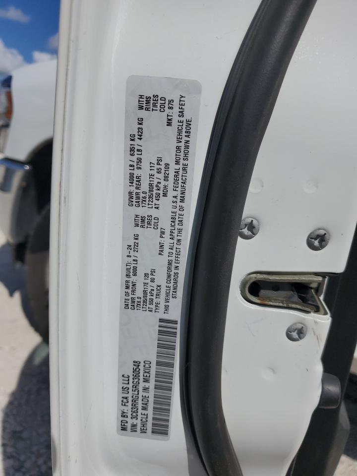 2024 Ram 3500 Tradesman VIN: 3C63RRGL5RG360548 Lot: 89830375