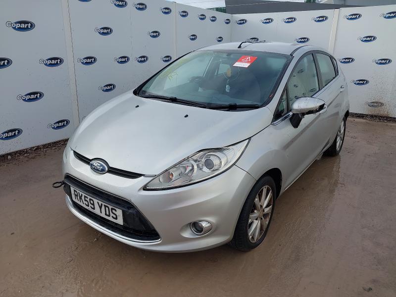 2009 FORD FIESTA 1.4 ZETEC 5DR AUTO for sale at Copart BRISTOL