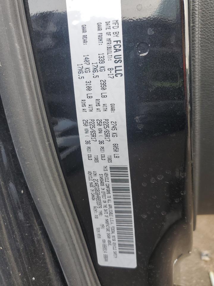 2017 Dodge Grand Caravan Se VIN: 2C4RDGBG8HR855979 Lot: 85843385