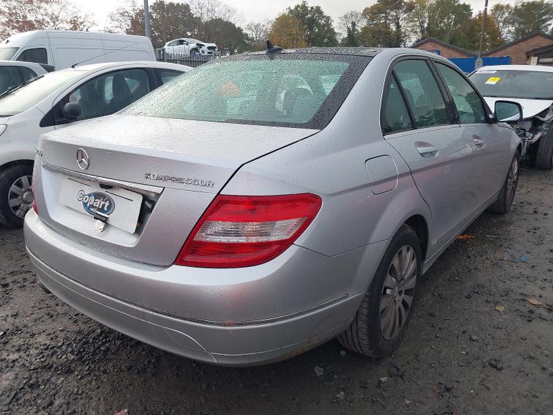 2008 MERCEDES-BENZ C CLASS C200K ELEGANCE 4DR AUTO