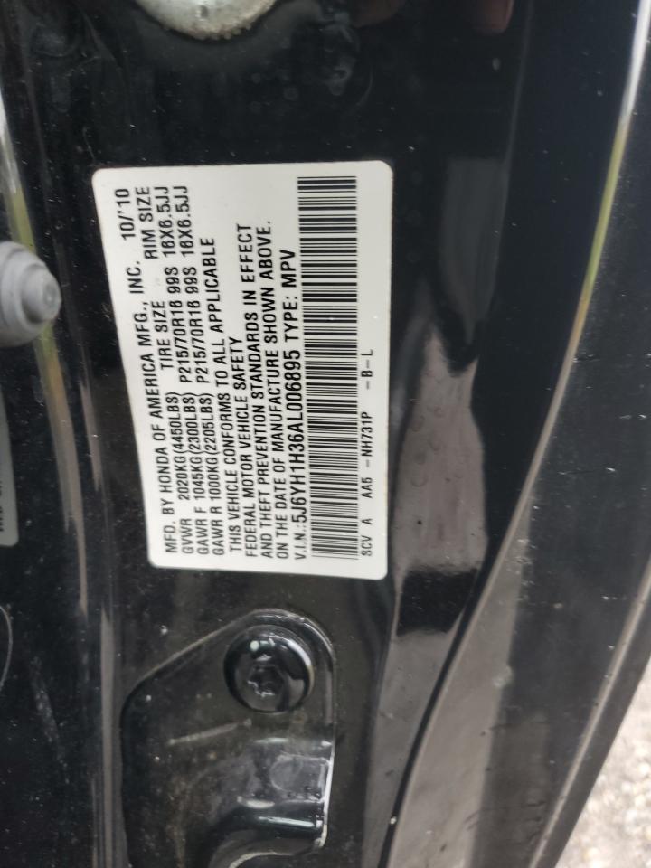 2010 Honda Element Lx VIN: 5J6YH1H36AL006895 Lot: 82290355