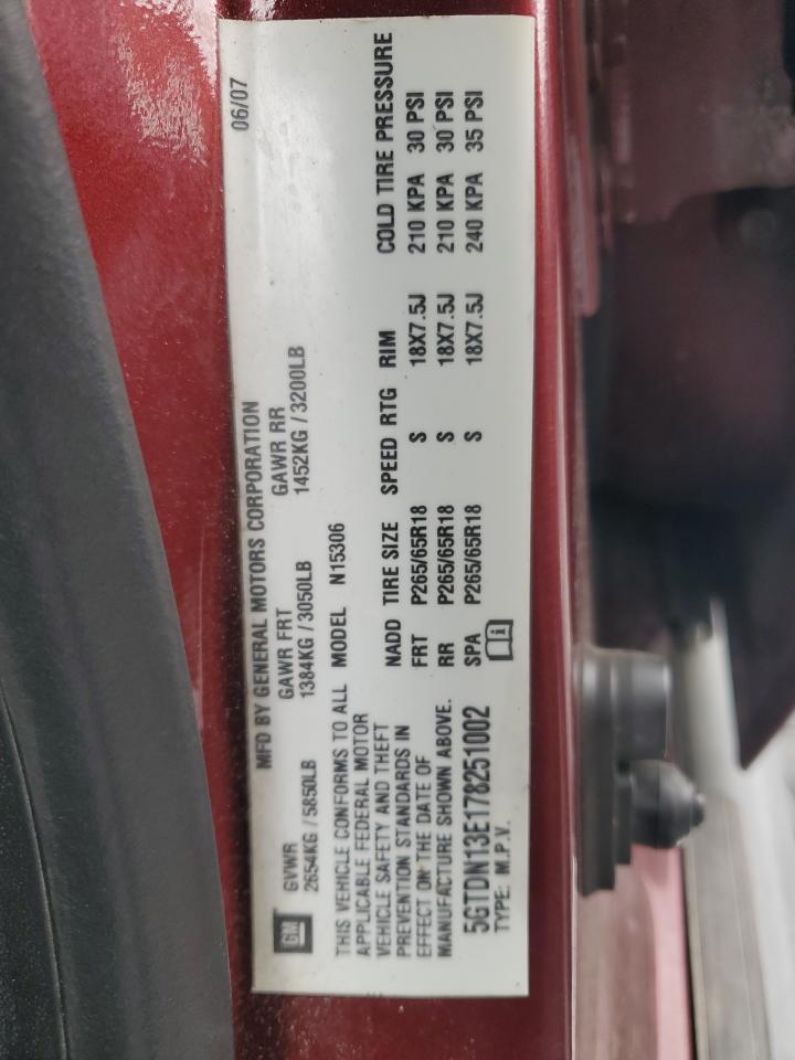 2007 Hummer H3 VIN: 5GTDN13E178251002 Lot: 90292945