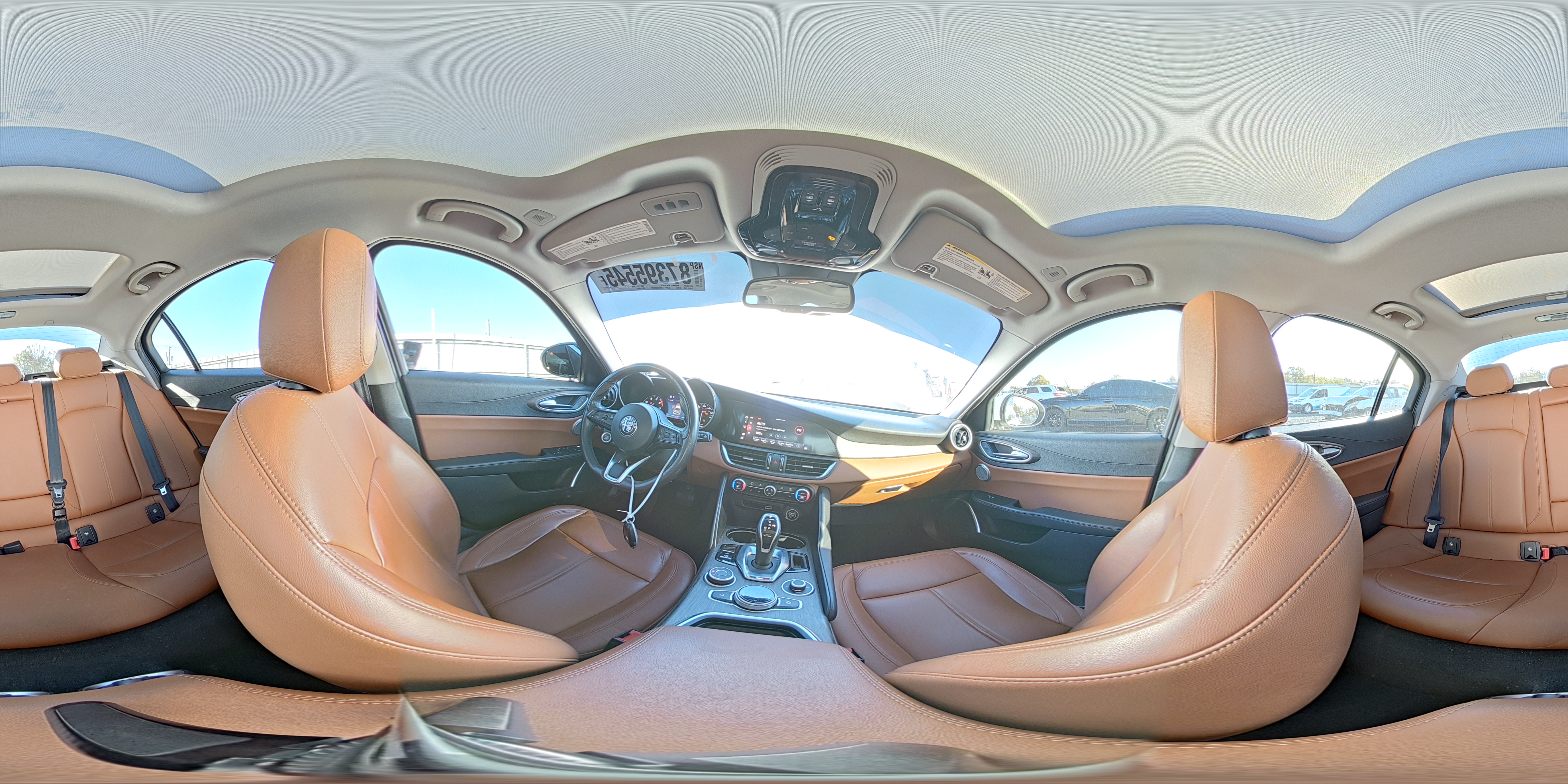 2020 Alfa Romeo Giulia Ti VIN: ZARFANBN6L7626375 Lot: 87395545