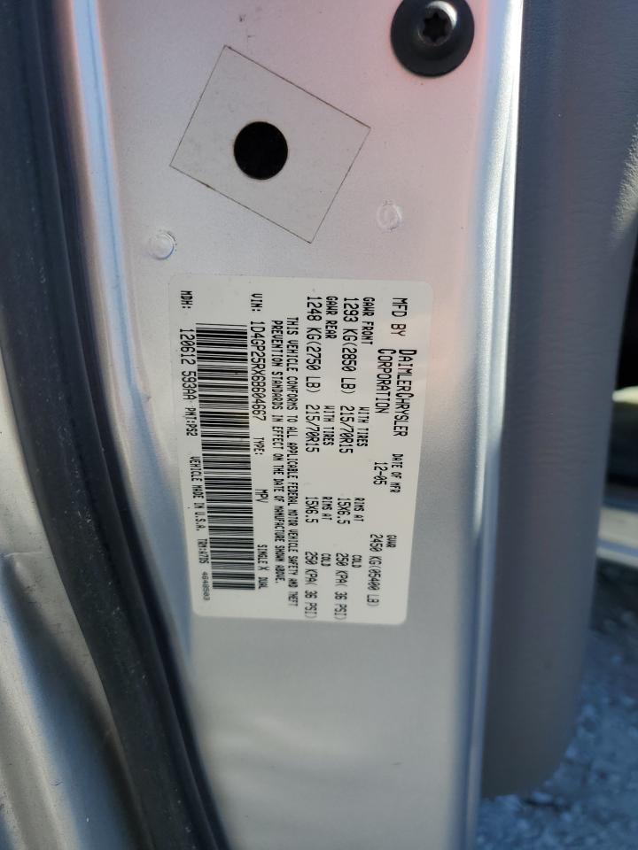 2006 Dodge Caravan Se VIN: 1D4GP25RX6B604667 Lot: 82236675
