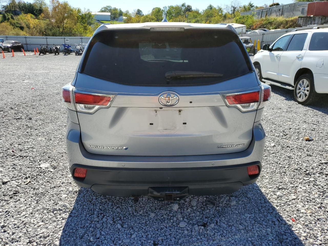 2014 Toyota Highlander Limited VIN: 5TDDKRFH2ES055714 Lot: 86879785