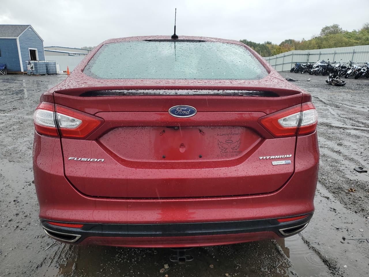 2015 Ford Fusion Titanium VIN: 3FA6P0D98FR156123 Lot: 84397865