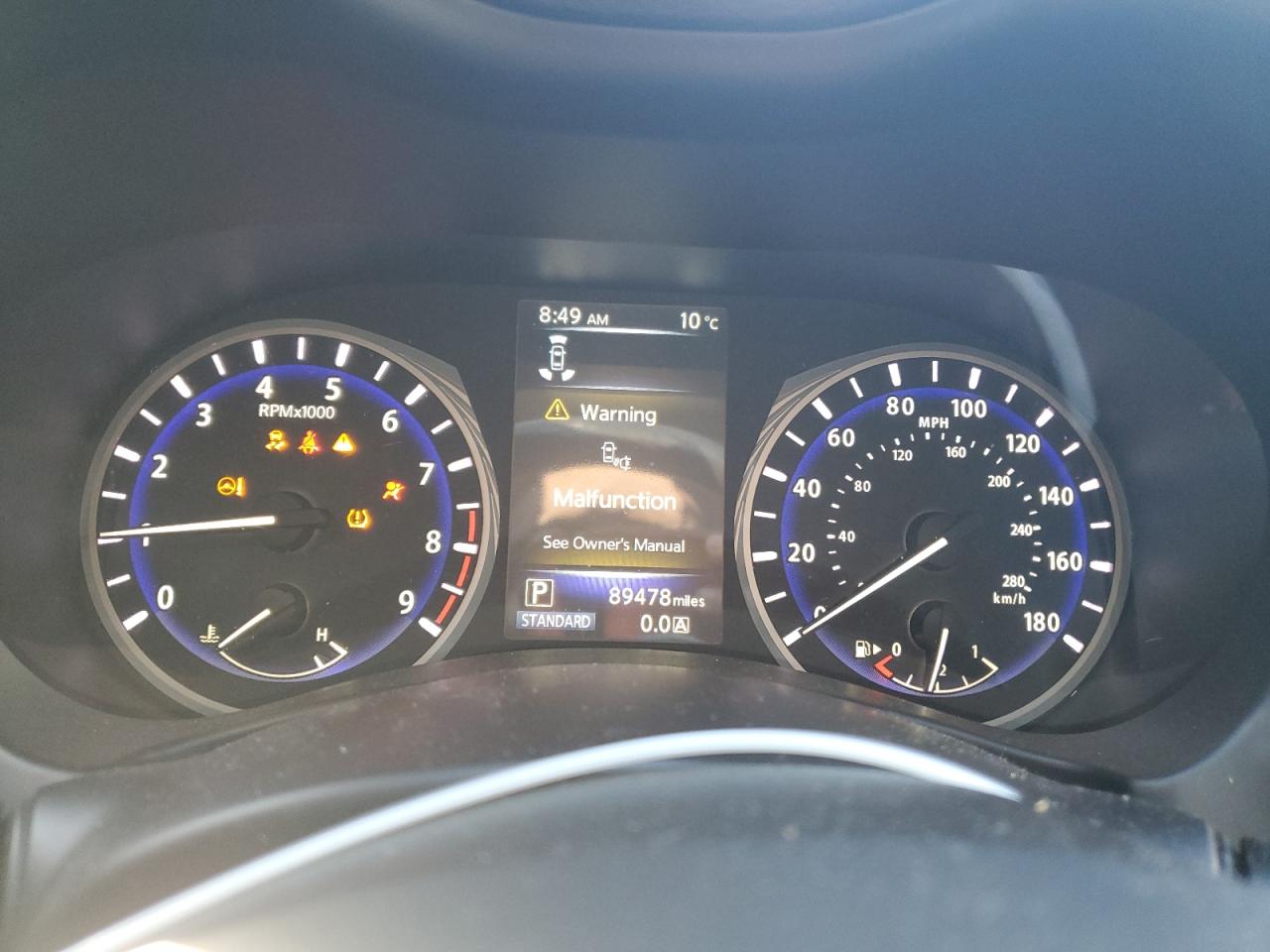 2014 Infiniti Q50 Base VIN: JN1BV7AR2EM705031 Lot: 85686275