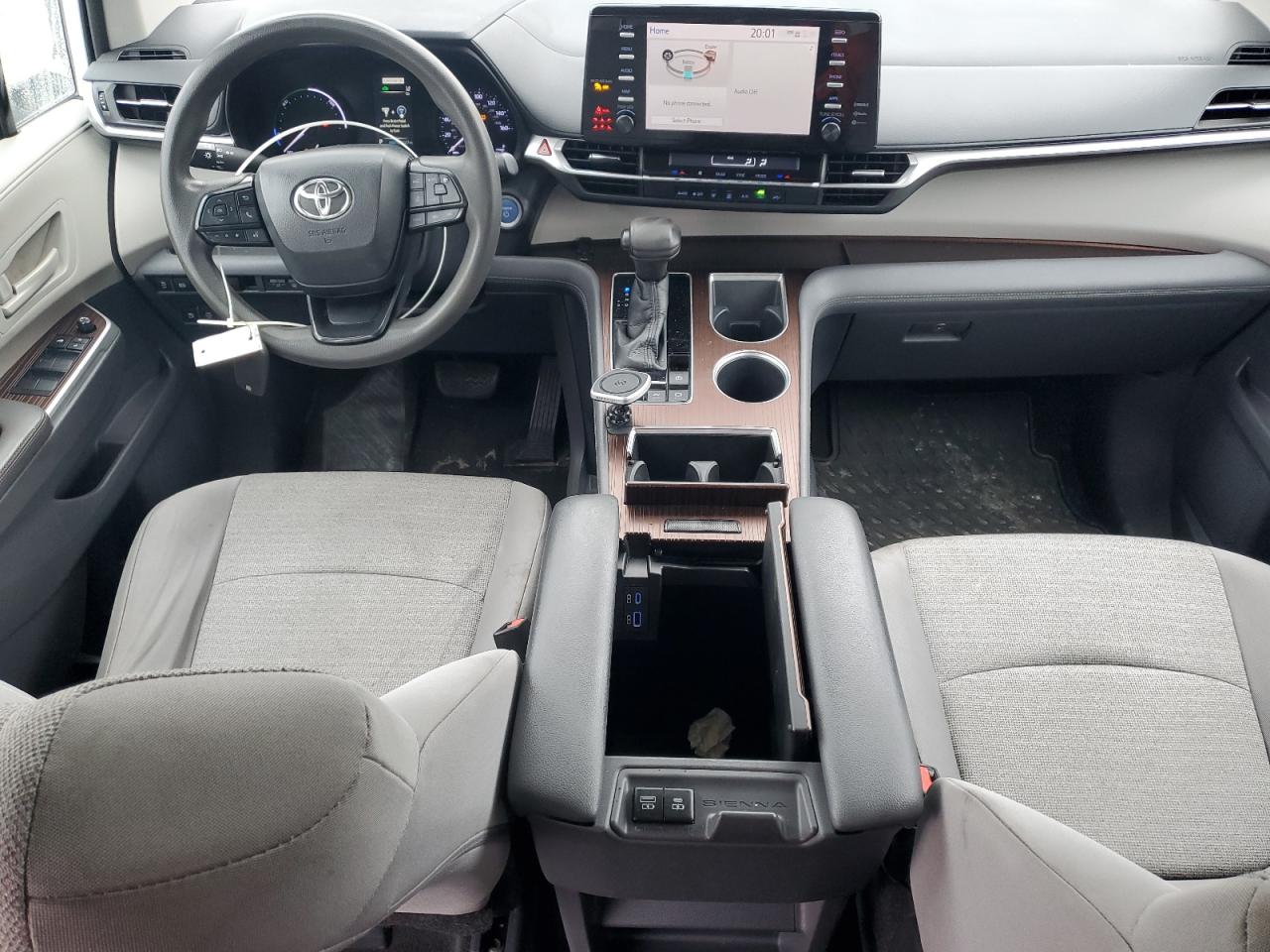 2022 Toyota Sienna Le VIN: 5TDKRKEC8NS087583 Lot: 90308195