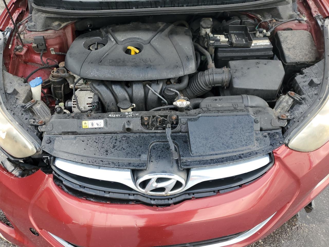 2013 Hyundai Elantra Gls VIN: 5NPDH4AE4DH324914 Lot: 85712105