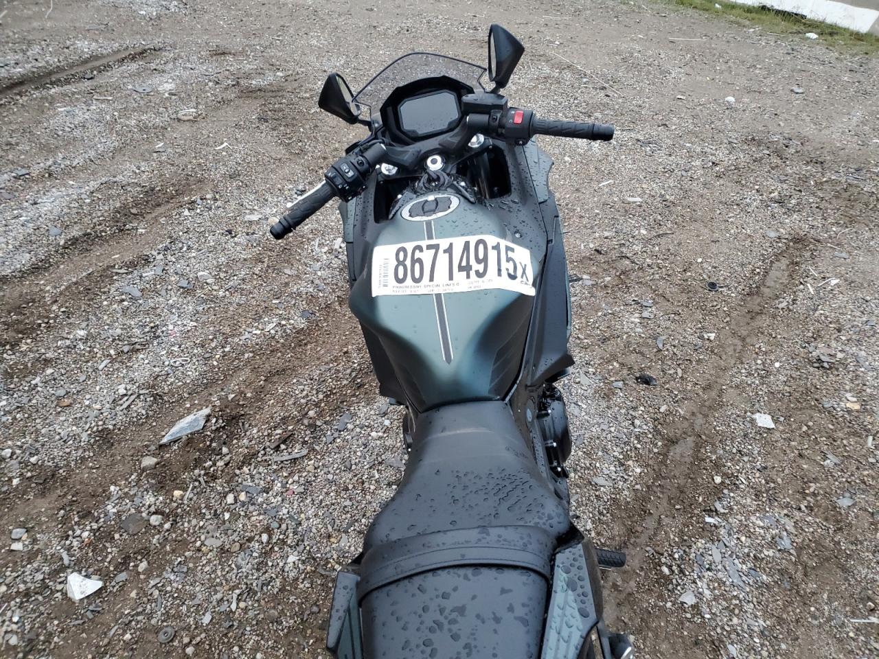 2025 Kawasaki Ex650 P VIN: ML5EXEP11SDAF8930 Lot: 86714915