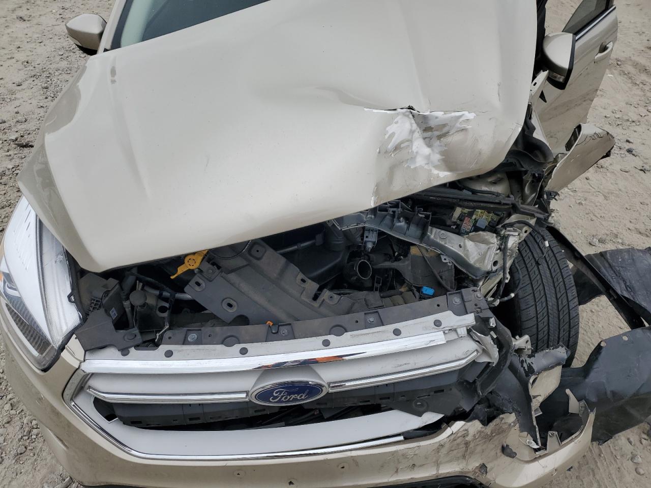 2017 Ford Escape Titanium VIN: 1FMCU0J98HUC34014 Lot: 90490615