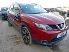 2016 NISSAN QASHQAI 1.5 DCI N-CONNECTA 5DR for sale at Copart PETERLEE
