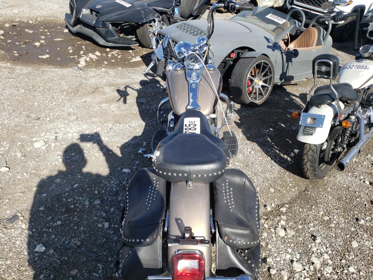 2005 Harley-Davidson Flstci VIN: 1HD1BWB155Y041867 Lot: 87128785