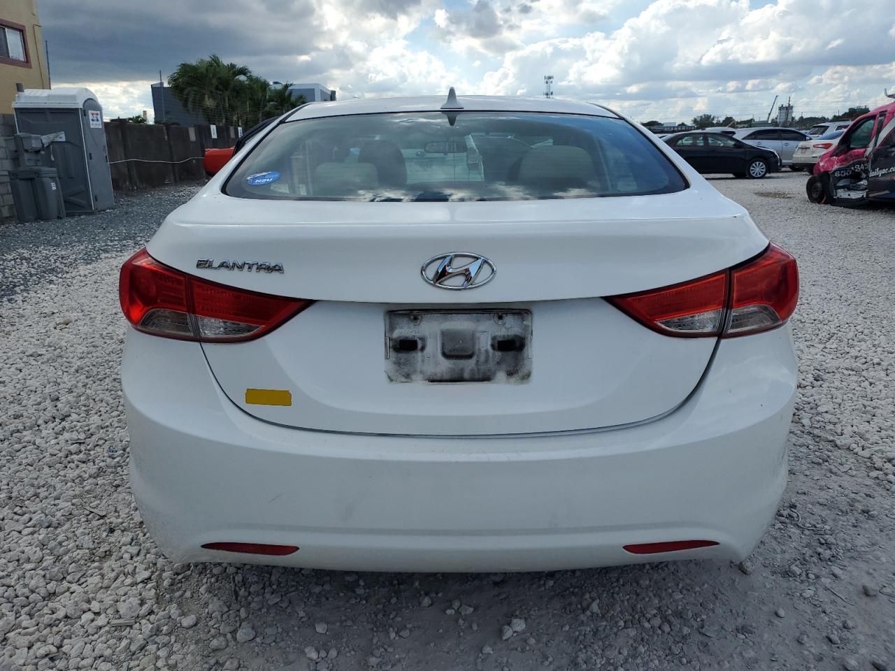2012 Hyundai Elantra Gls VIN: 5NPDH4AE9CH126618 Lot: 86601775