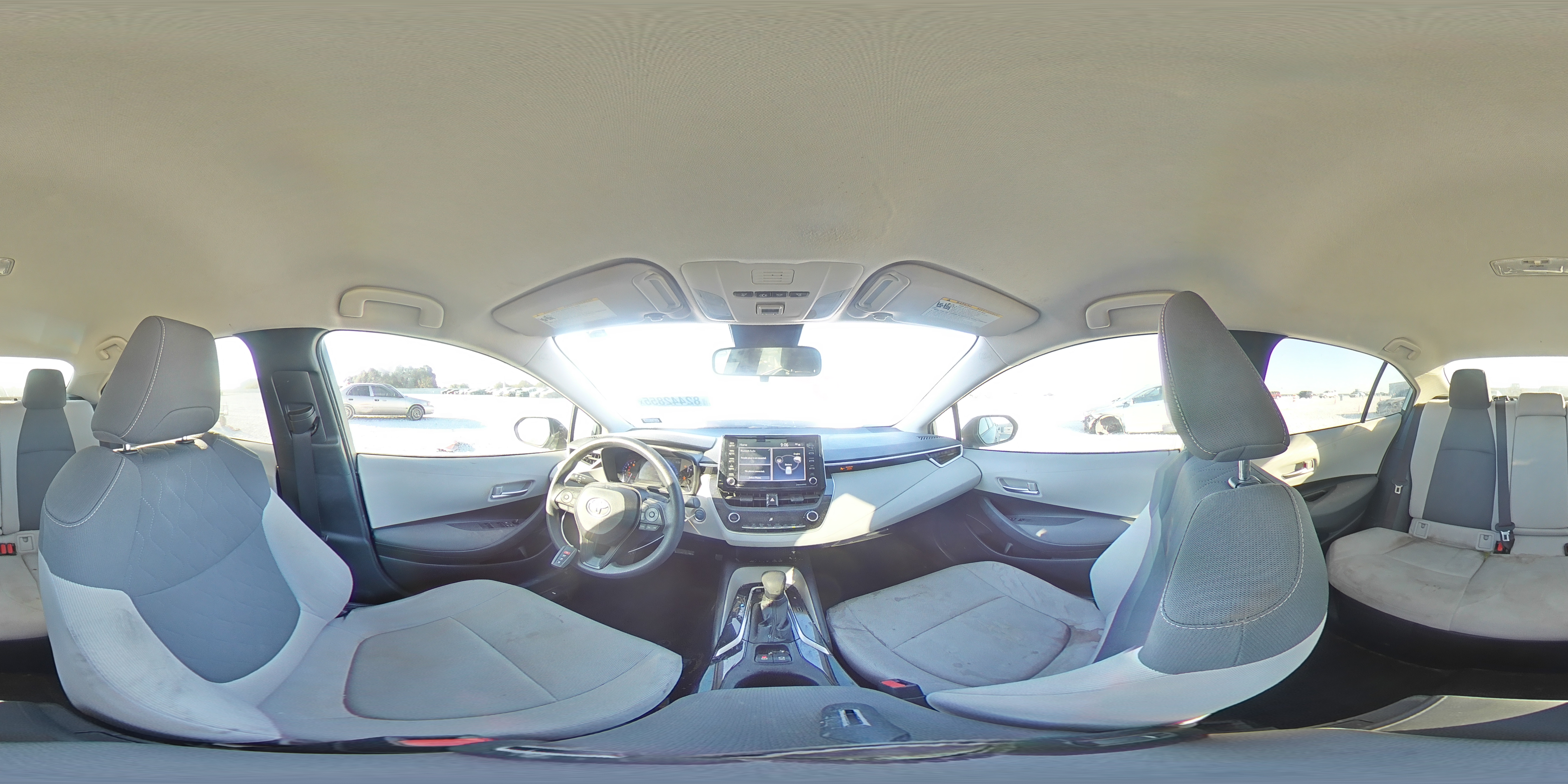 2021 Toyota Corolla Le VIN: JTDEAMDE8MJ004622 Lot: 82442855