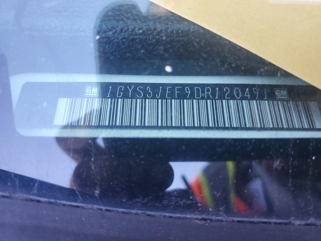 2013 Cadillac Escalade Esv Premium VIN: 1GYS3JEF9DR120491 Lot: 90301835