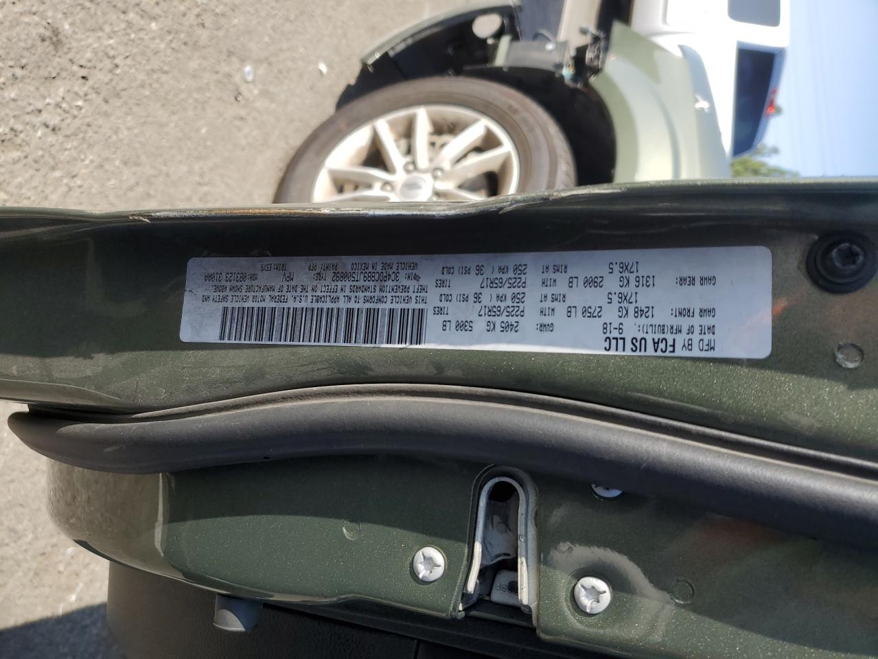 2018 Dodge Journey Sxt VIN: 3C4PDCBB9JT500892 Lot: 81637905