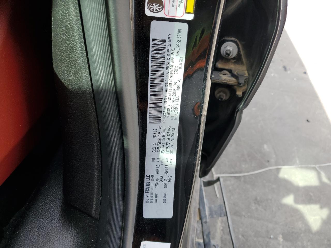 2020 Ram 1500 Rebel VIN: 1C6SRFLT8LN199109 Lot: 82449745