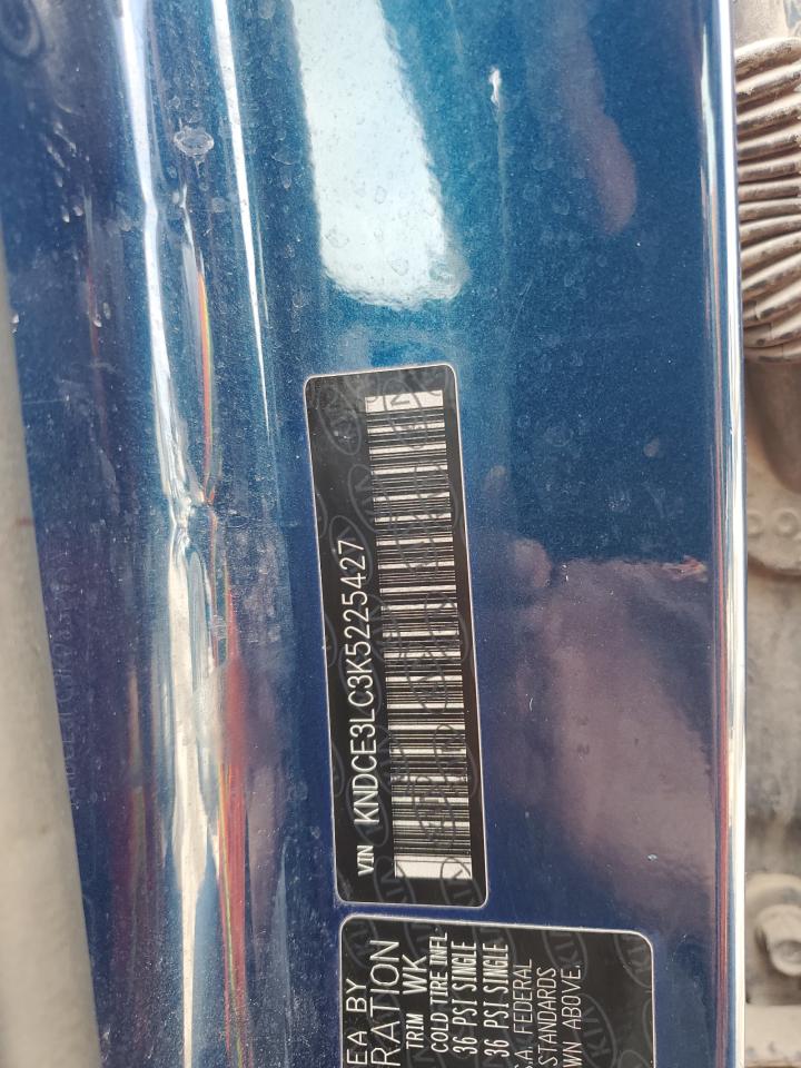 2019 Kia Niro Touring VIN: KNDCE3LC3K5225427 Lot: 85116405