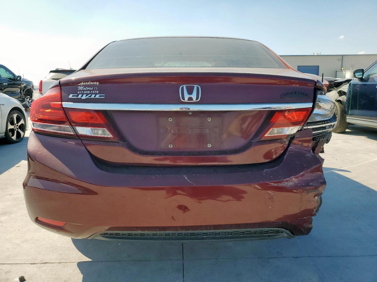 2014 Honda Civic Lx VIN: 19XFB2F55EE030614 Lot: 84996195