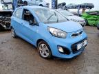 2012 KIA PICANTO 1 AIR  for sale at Copart PETERLEE