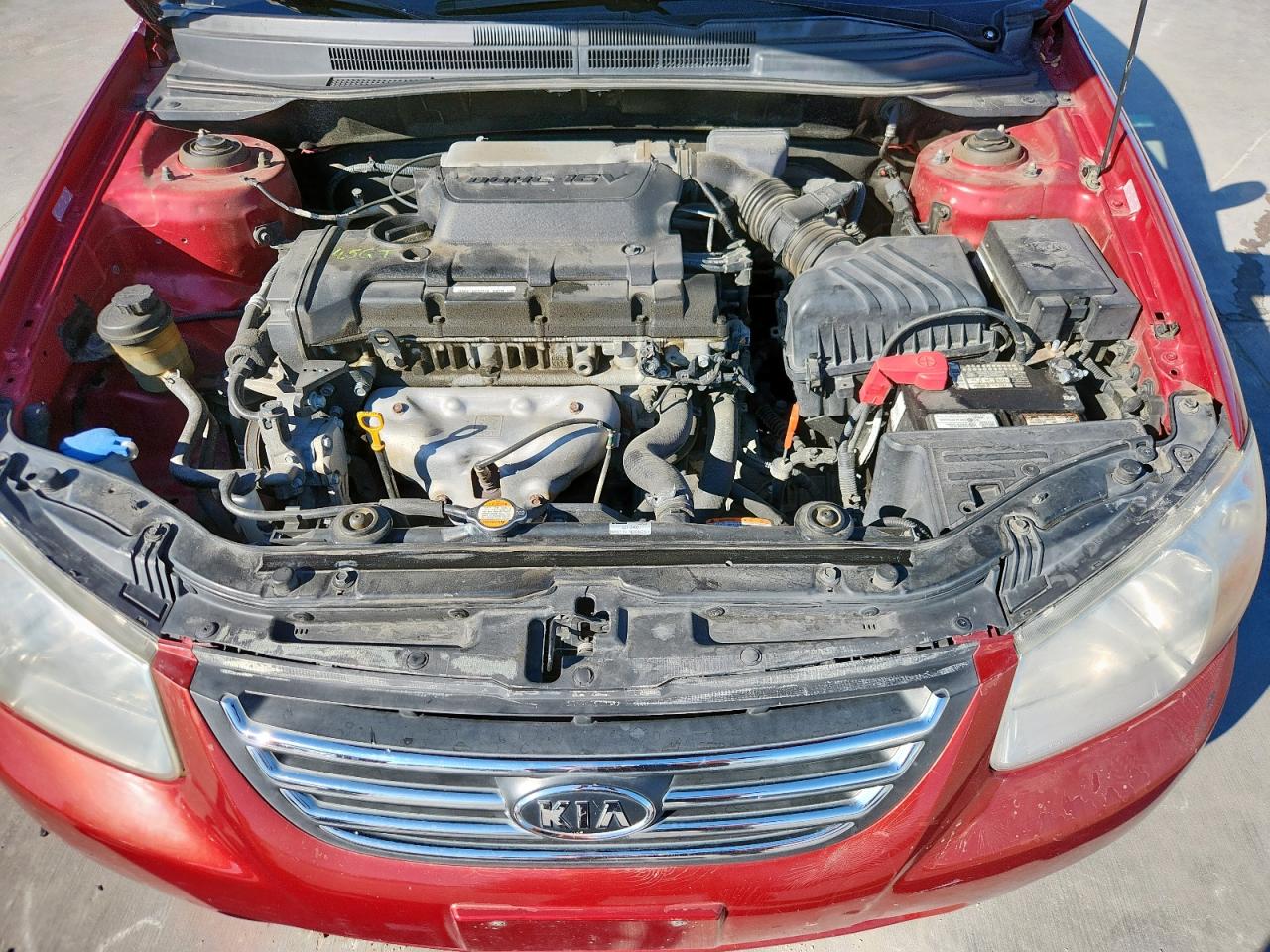 2008 Kia Spectra Ex VIN: KNAFE121085555498 Lot: 86230945