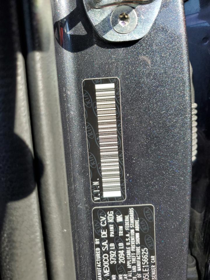 2020 Kia Forte Fe VIN: 3KPF24AD5LE156625 Lot: 87269945