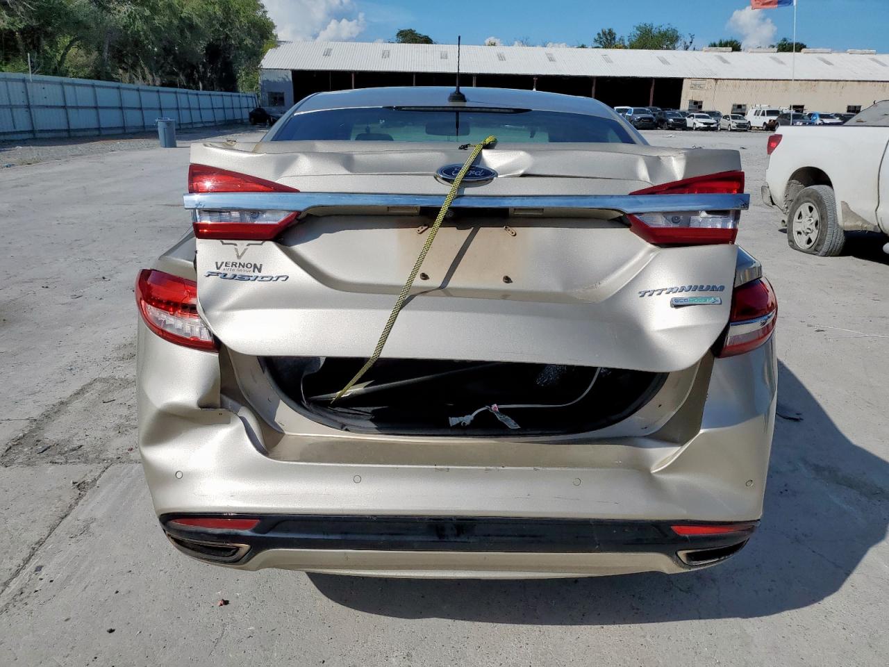 2017 Ford Fusion Titanium VIN: 3FA6P0K90HR194970 Lot: 85351555
