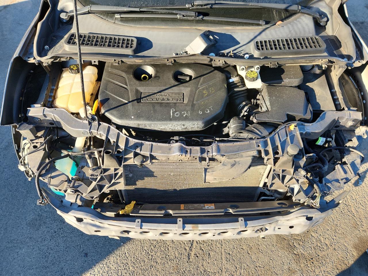 2014 Ford Escape Titanium VIN: 1FMCU9J90EUA57295 Lot: 89898575