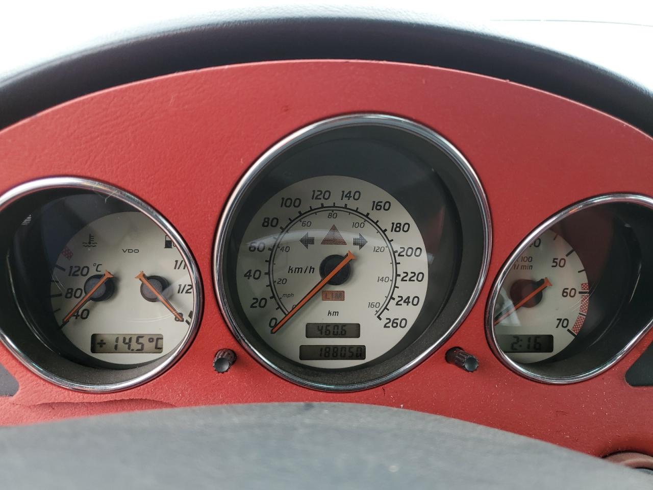 1998 Mercedes-Benz Slk 230 Kompressor VIN: WDBKK47F6WF038485 Lot: 86508225