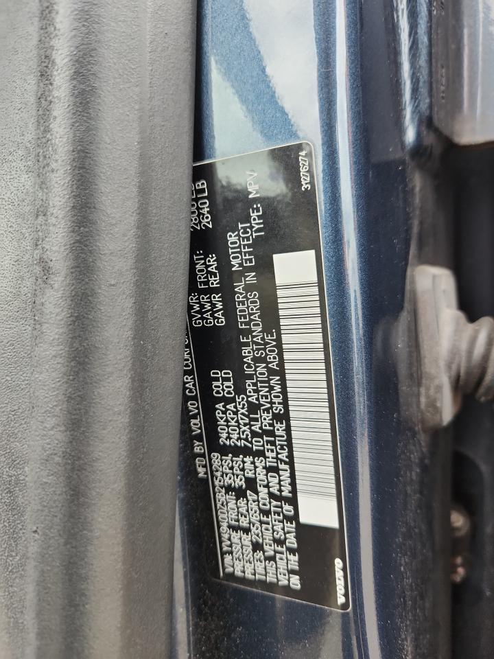 2011 Volvo Xc60 3.2 VIN: YV4940DZ5B2154289 Lot: 82148255