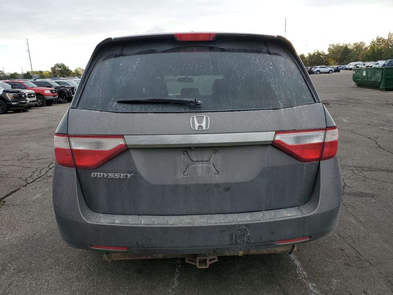 2011 Honda Odyssey Exl VIN: 5FNRL5H62BB100576 Lot: 86539105