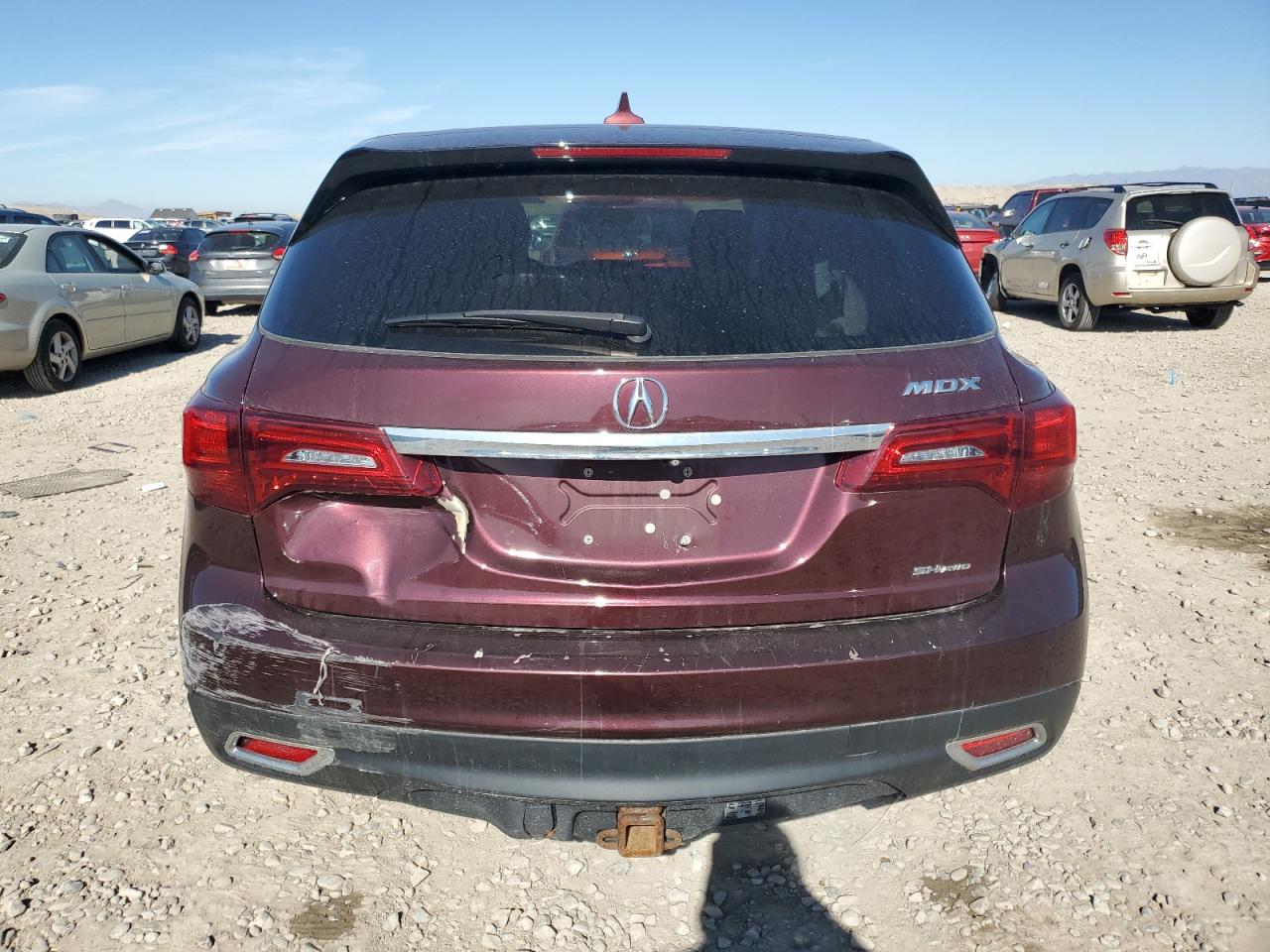 2014 Acura Mdx Technology VIN: 5FRYD4H46EB040631 Lot: 90341195