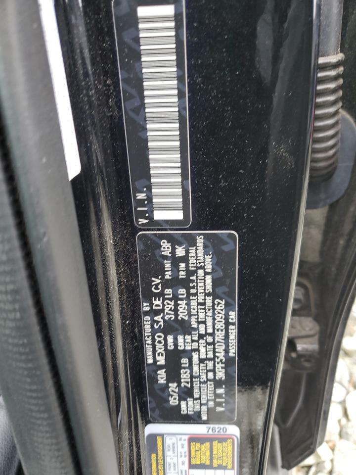 2024 Kia Forte Gt Line VIN: 3KPF54AD7RE809262 Lot: 84292165