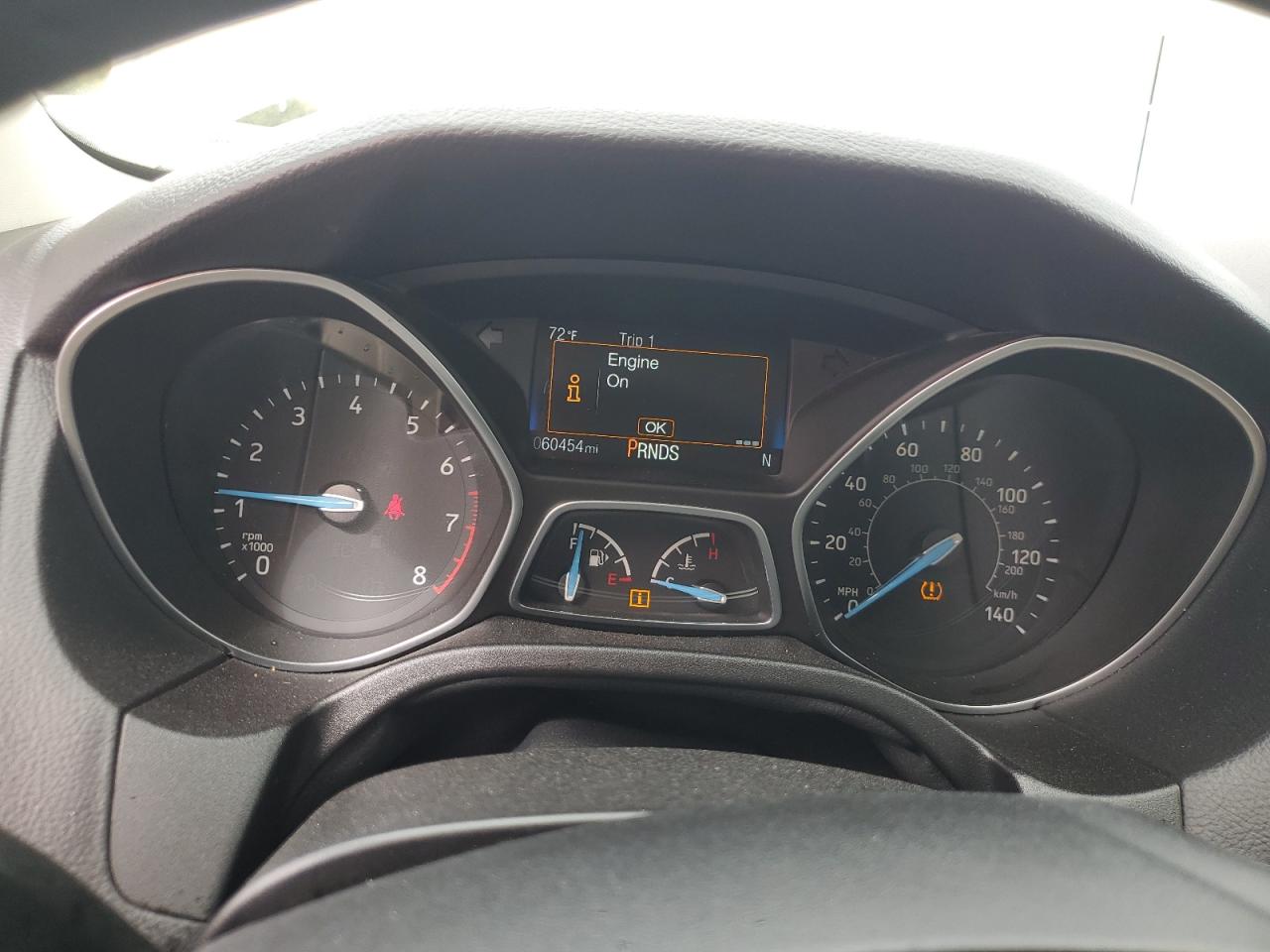 2018 Ford Focus Titanium VIN: 1FADP3N24JL326057 Lot: 86216555