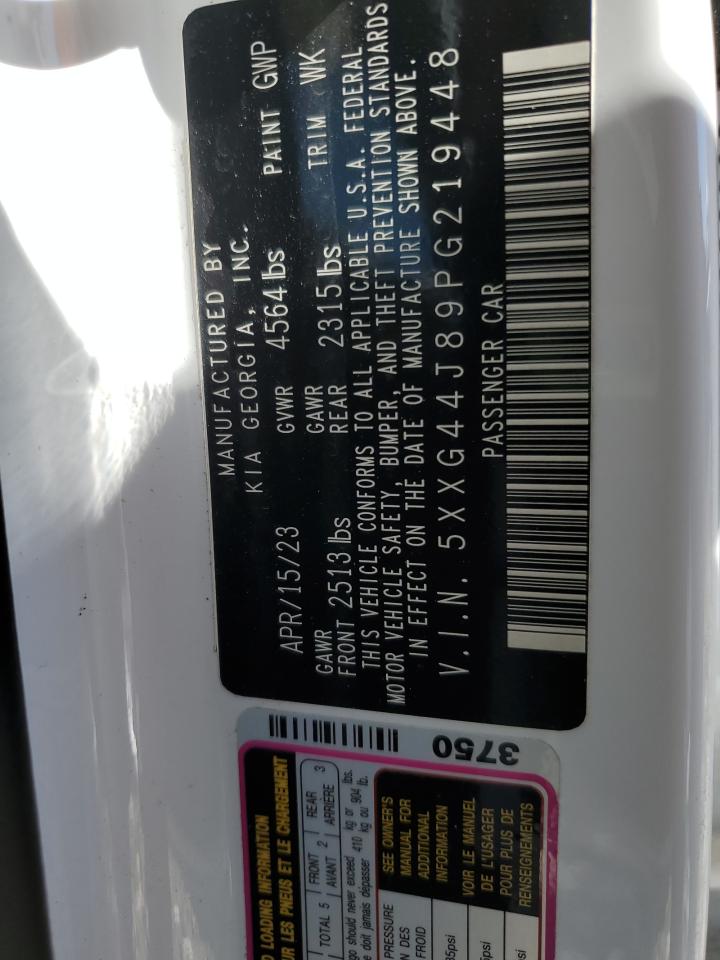 2023 Kia K5 Gt VIN: 5XXG44J89PG219448 Lot: 86434435