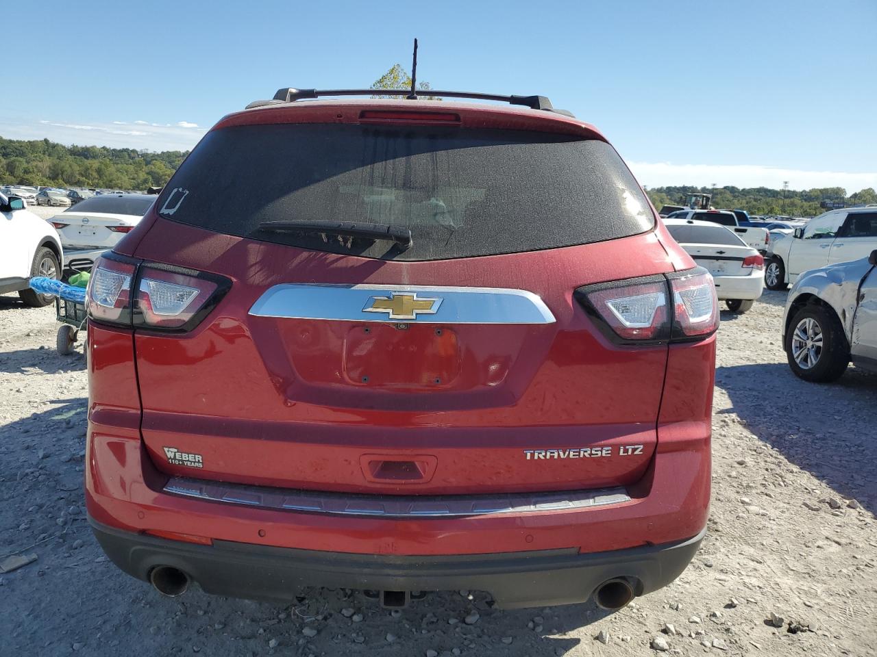 2014 Chevrolet Traverse Ltz VIN: 1GNKRJKD2EJ171989 Lot: 86110505
