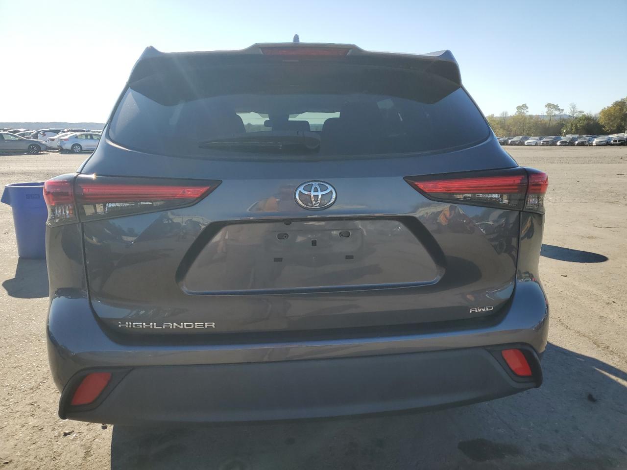 2021 Toyota Highlander L VIN: 5TDCZRBH1MS141124 Lot: 85388275