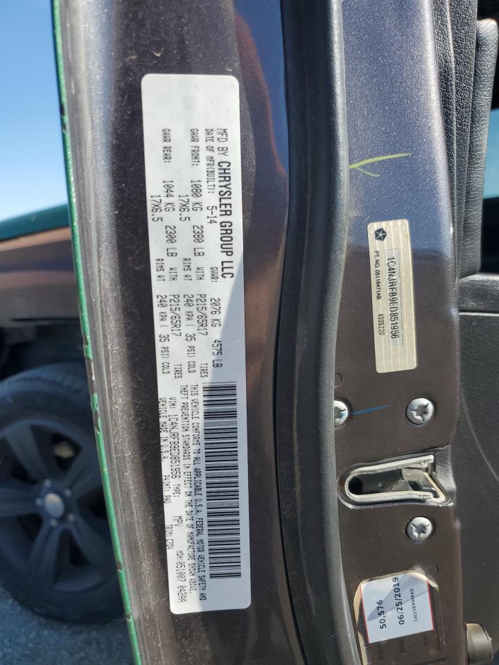 2014 Jeep Patriot Latitude VIN: 1C4NJRFB9ED851956 Lot: 85800155