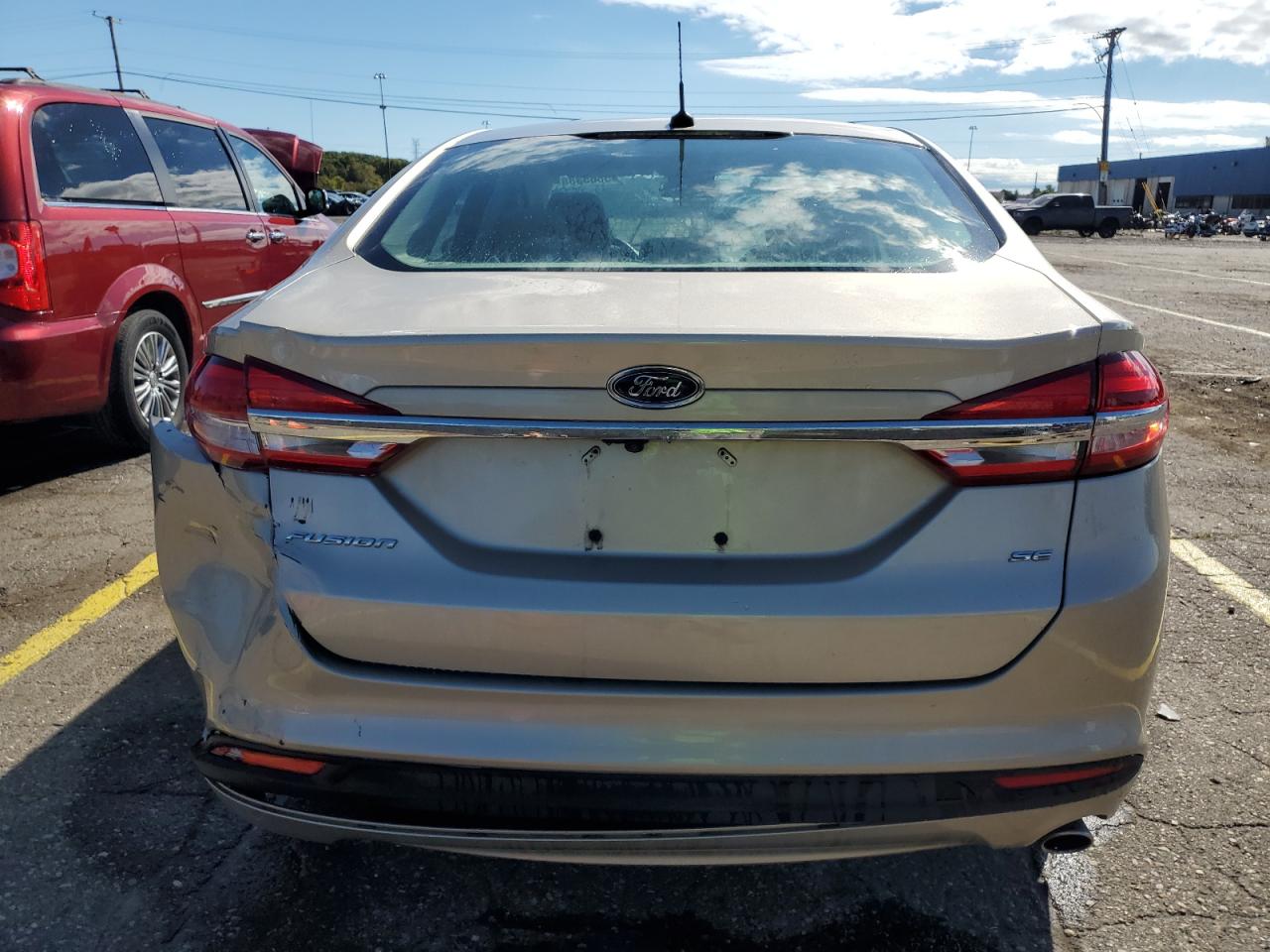 2017 Ford Fusion Se VIN: 3FA6P0H70HR341570 Lot: 85865385
