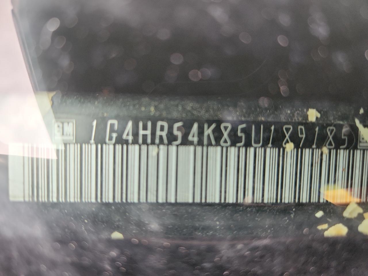 2005 Buick Lesabre Limited VIN: 1G4HR54K85U189185 Lot: 85888785