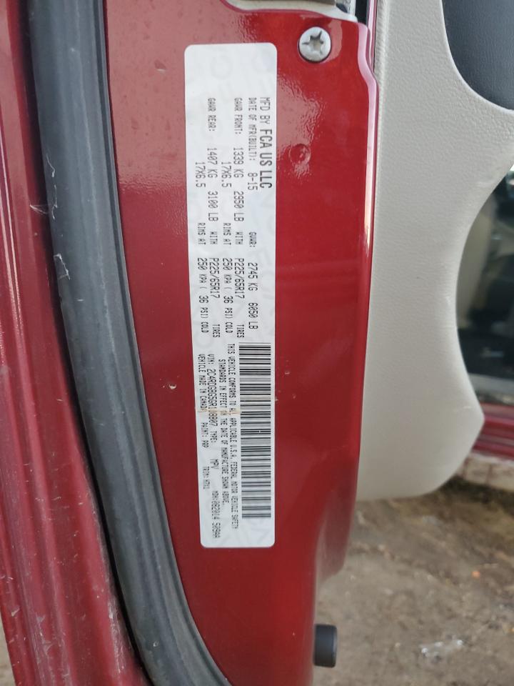 2016 Dodge Grand Caravan Se VIN: 2C4RDGBG5GR108807 Lot: 90145795