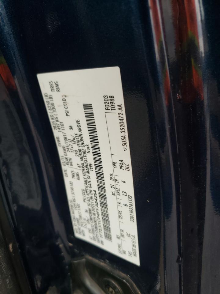 2015 Ford F150 Super Cab VIN: 1FTEX1CP4FFA84264 Lot: 86894075