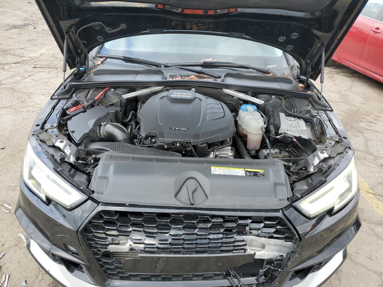 2017 Audi A4 Premium Plus VIN: WAUENAF44HN072063 Lot: 91176435