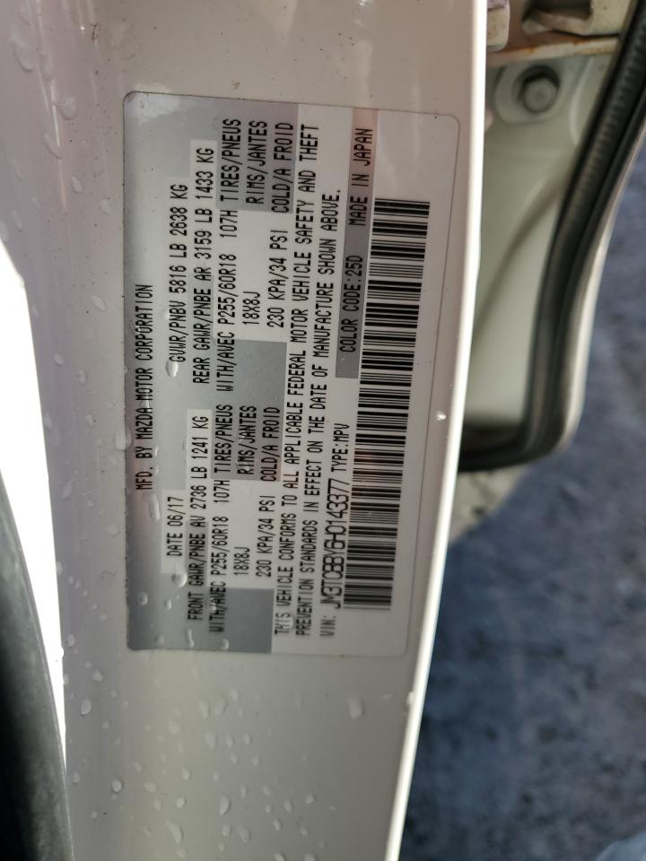 2017 Mazda Cx-9 Sport VIN: JM3TCBBY6H0143377 Lot: 85715595