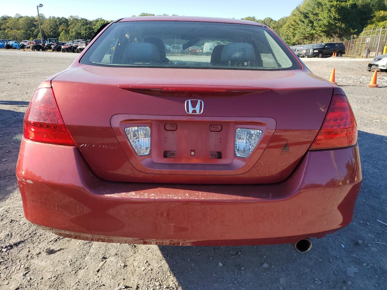 2007 Honda Accord Se VIN: 1HGCM563X7A051026 Lot: 82001015