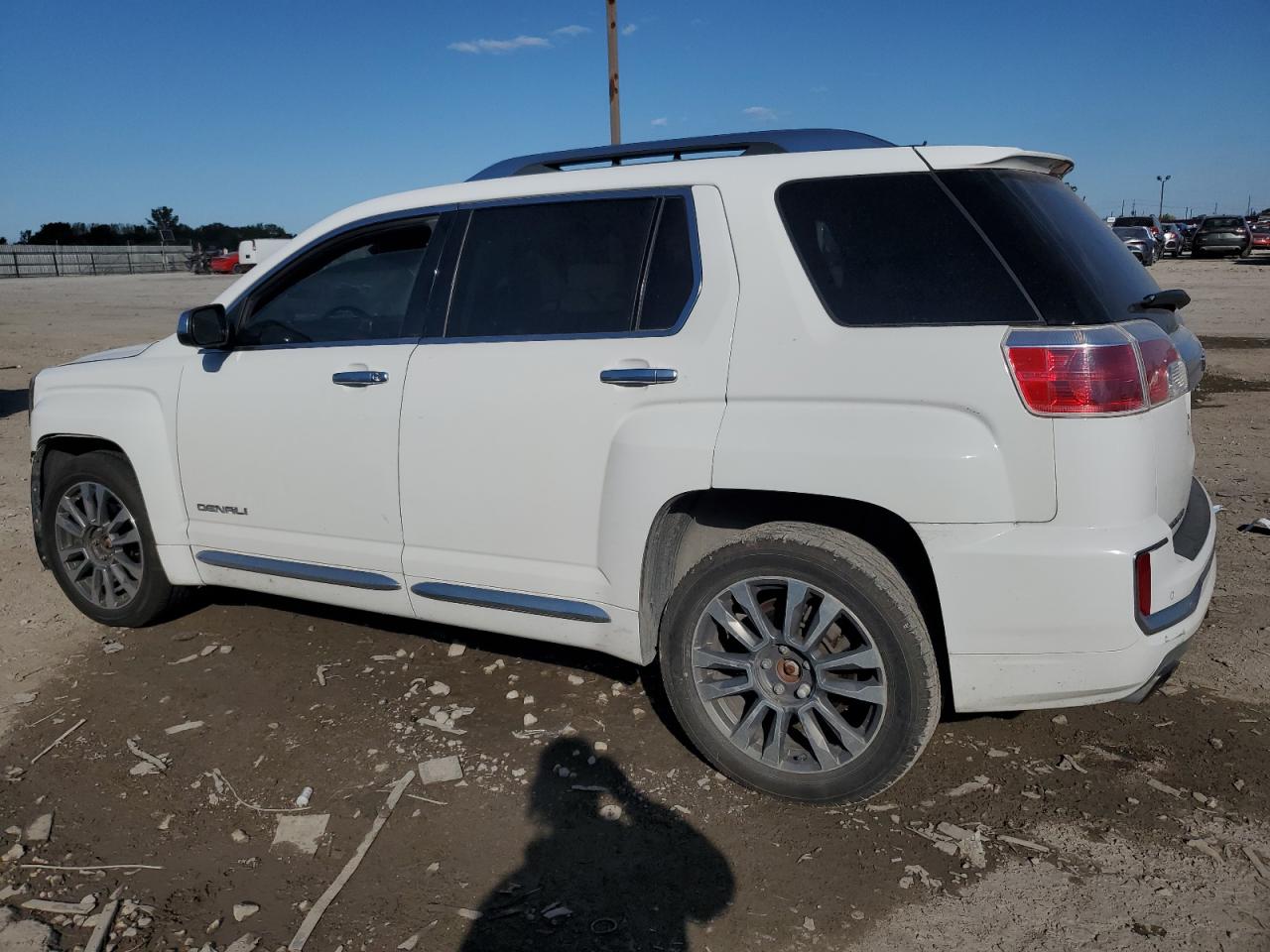 2017 GMC Terrain Denali white suv gas 2GKFLVE35H6317684 photo #3