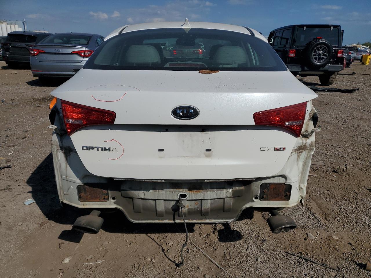 2011 Kia Optima Ex VIN: KNAGN4A78B5045628 Lot: 81375435